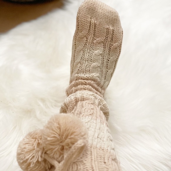 LAST ONE!! Loungewear Chunky Cable Knitted  Socks - Picture 7 of 8